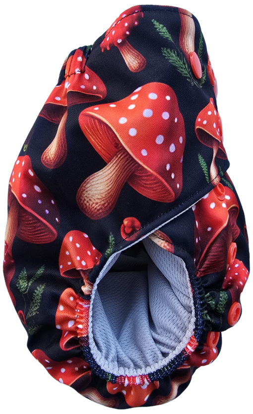 Amanita Delight - Moisture Wicking Pocket Cloth Diapers - AWJ (OS) - Image 4