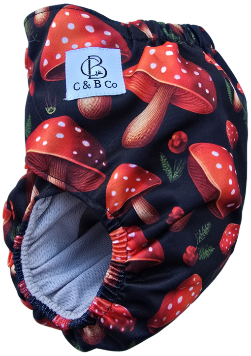 Amanita Delight - Moisture Wicking Pocket Cloth Diapers - AWJ (OS) - Image 5