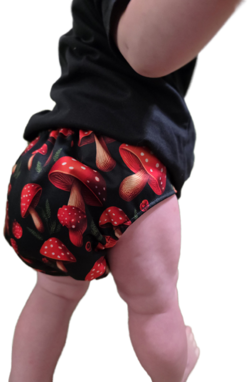 Amanita Delight - Moisture Wicking Pocket Cloth Diapers - AWJ (OS) - Image 13