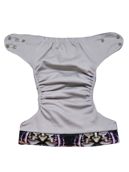 Mushroom Portals - Moisture Wicking Pocket Cloth Diapers - AWJ (OS) - Image 5