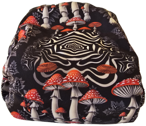 Mystical Mushroom Maze - Moisture Wicking Pocket Cloth Diapers - AWJ (OS) - Image 8