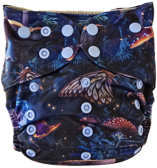 Moonlit Grove - Moisture Wicking Pocket Cloth Diapers - AWJ (OS) - Image 2