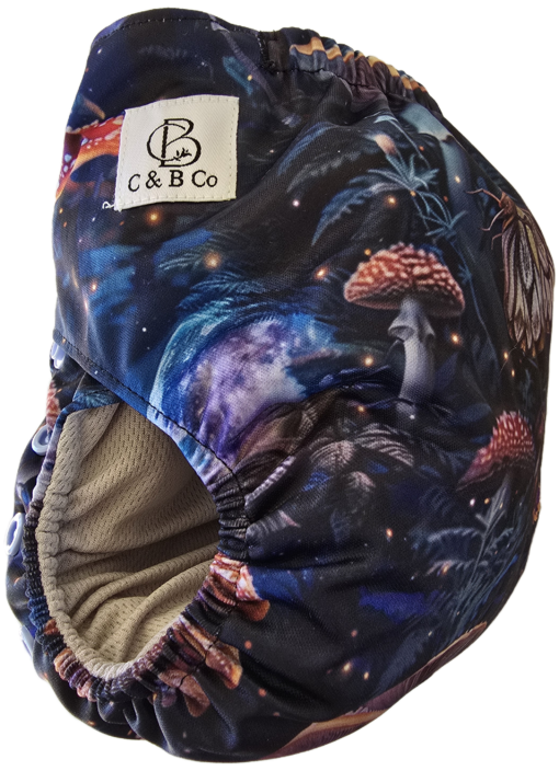 Moonlit Grove - Moisture Wicking Pocket Cloth Diapers - AWJ (OS) - Image 6