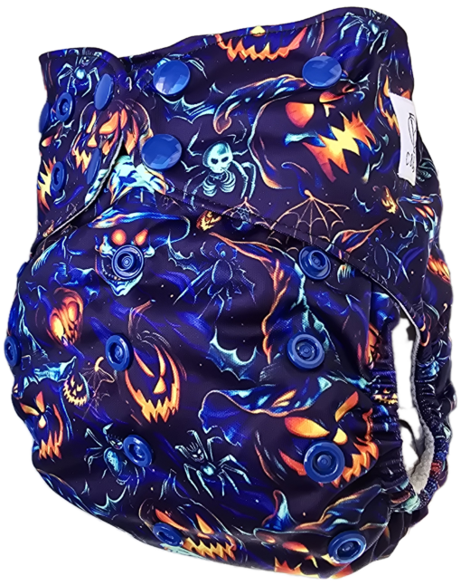 Jack-O-Fun - Moisture Wicking Pocket Cloth Diapers - AWJ (OS) - Image 4