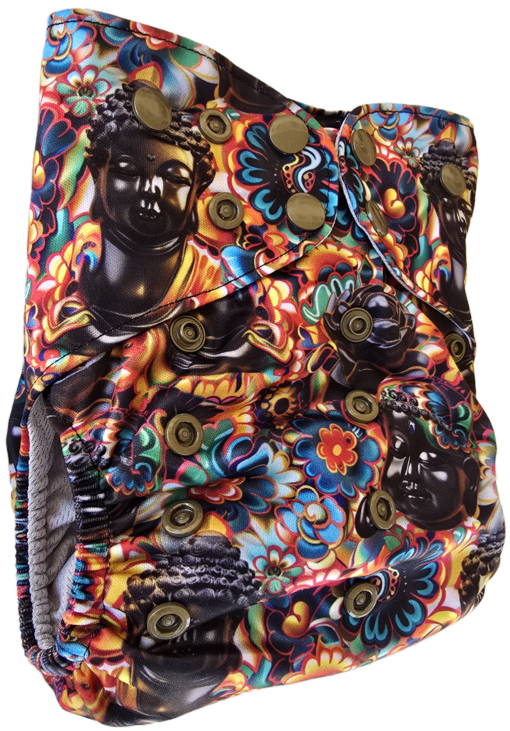 Buddha Baby - Moisture Wicking Pocket Cloth Diapers - AWJ (OS) - Image 4