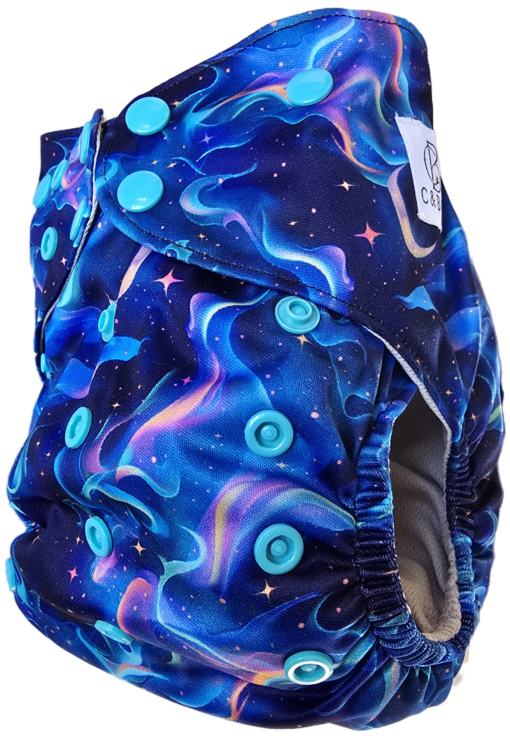 Stardust Nebula - Moisture Wicking Pocket Cloth Diapers - AWJ (OS) - Image 6