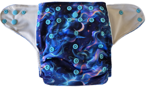 Stardust Nebula - Moisture Wicking Pocket Cloth Diapers - AWJ (OS) - Image 15