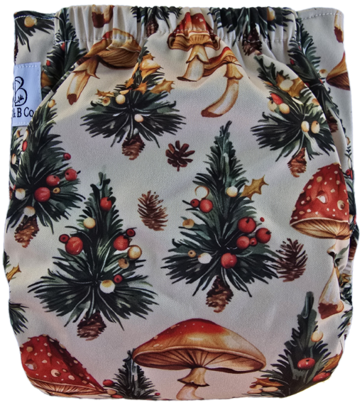 Trippy Tree Time - Moisture Wicking Pocket Cloth Diapers - AWJ (OS)