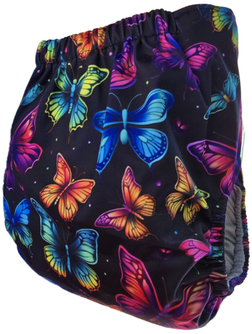 Neon Flutter - Moisture Wicking Pocket Cloth Diapers - AWJ (OS) - Image 6