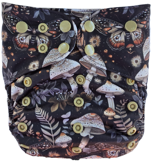 Mystic Moth - Moisture Wicking Pocket Cloth Diapers - AWJ (OS) - Image 2