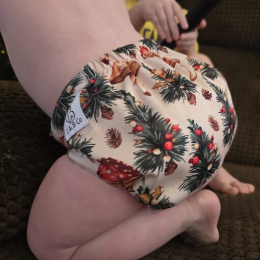 Trippy Tree Time - Moisture Wicking Pocket Cloth Diapers - AWJ (OS) - Image 12