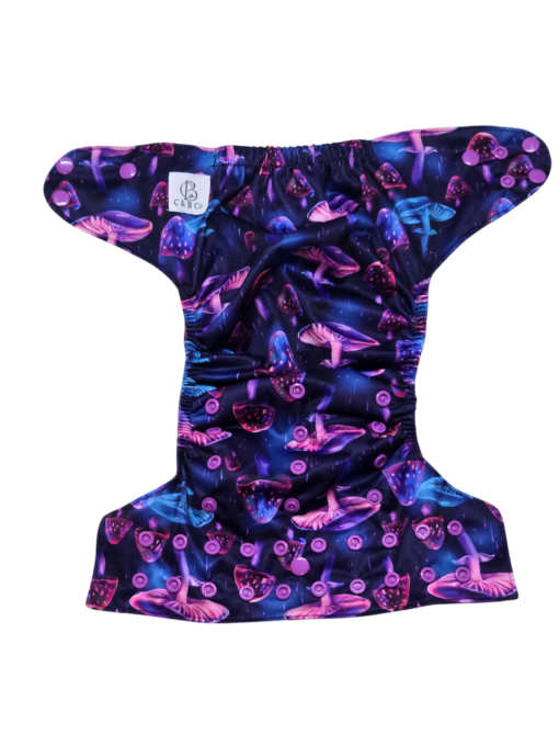 Purple Rain - Moisture Wicking Pocket Cloth Diapers - AWJ (OS) - Image 7