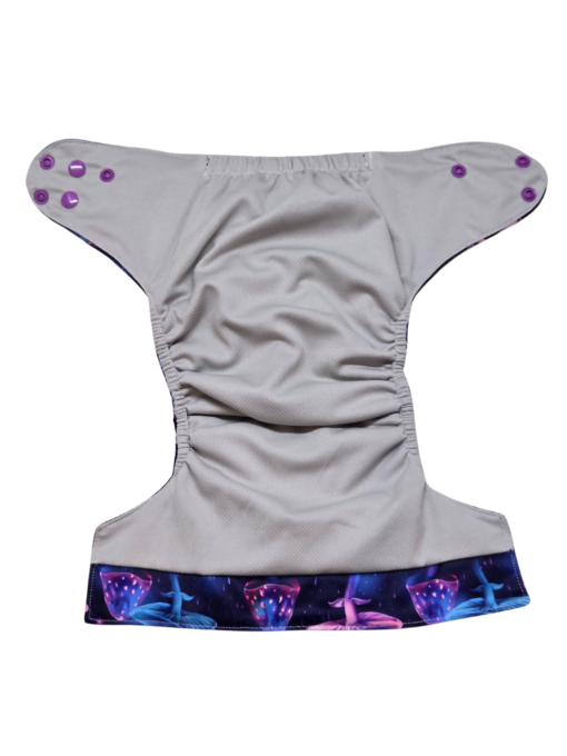 Purple Rain - Moisture Wicking Pocket Cloth Diapers - AWJ (OS) - Image 8