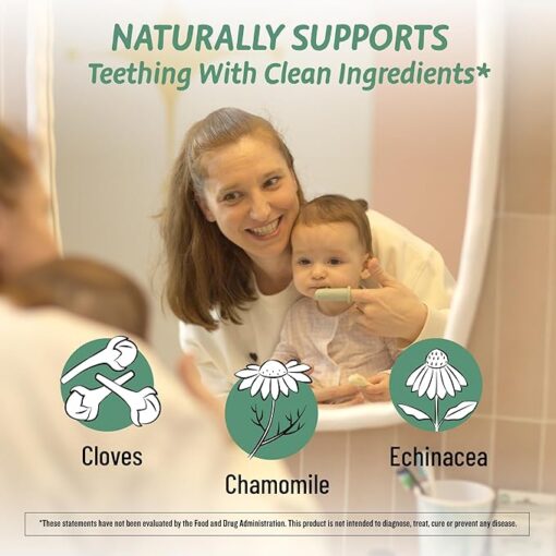 Legendairy Milk Organic Teething Gel - Baby Teething Relief Drops, Clove and Chamomile - Ideal for Babies and Toddlers - Sugar Free, 120 Servings - Image 2